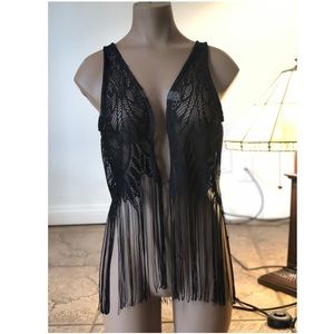 Fringe vest